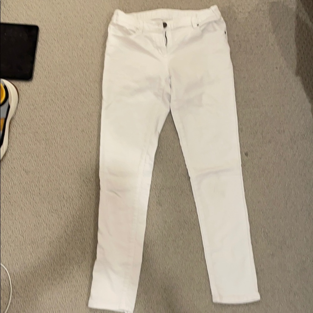 Crewcuts white jeans girls size 14